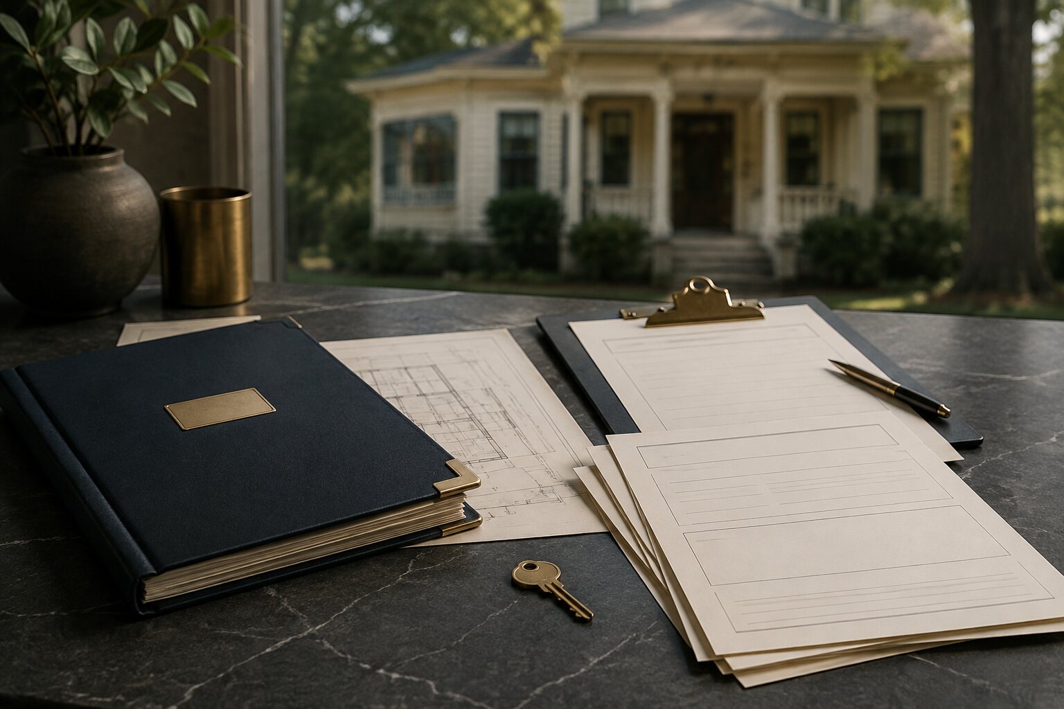 Property documents representing acquisition diligence and investment discipline