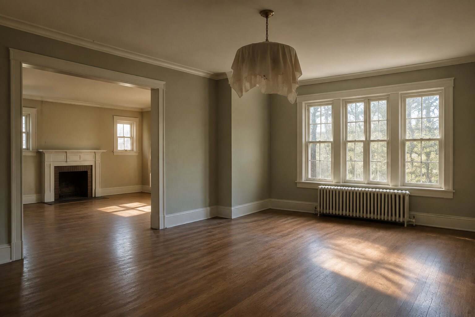 Vacant interior representing a complex or underperforming Real Estate asset